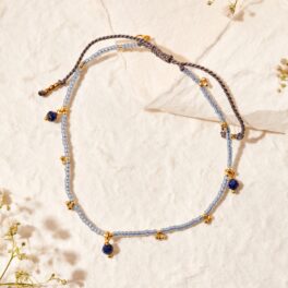Lapis lazuli enkelbandje Spice