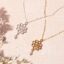 Amethist ketting Aum