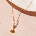 Beach ketting goud