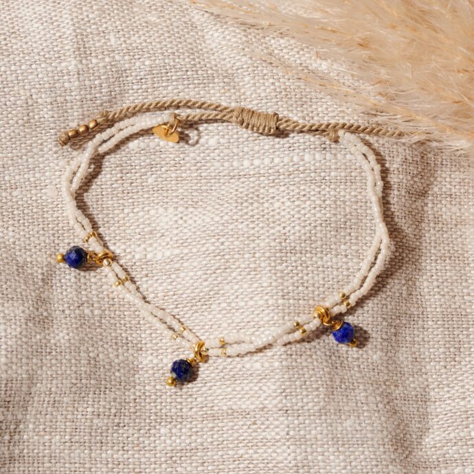 Lapis lazuli armband Honor
