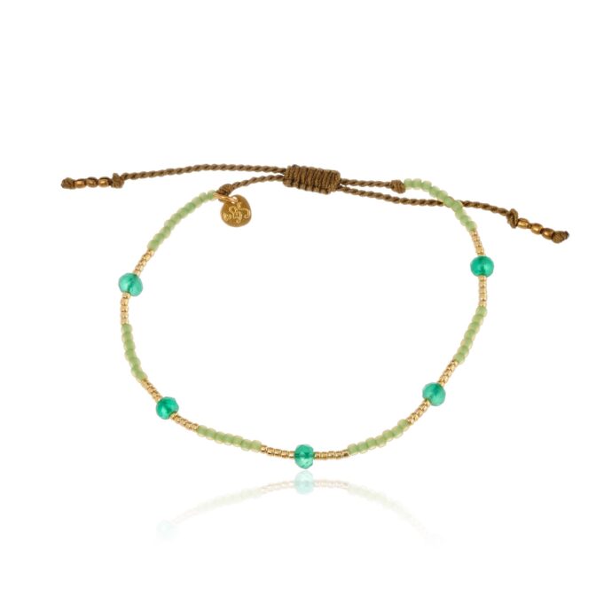 Aventurijn armband Warrrior