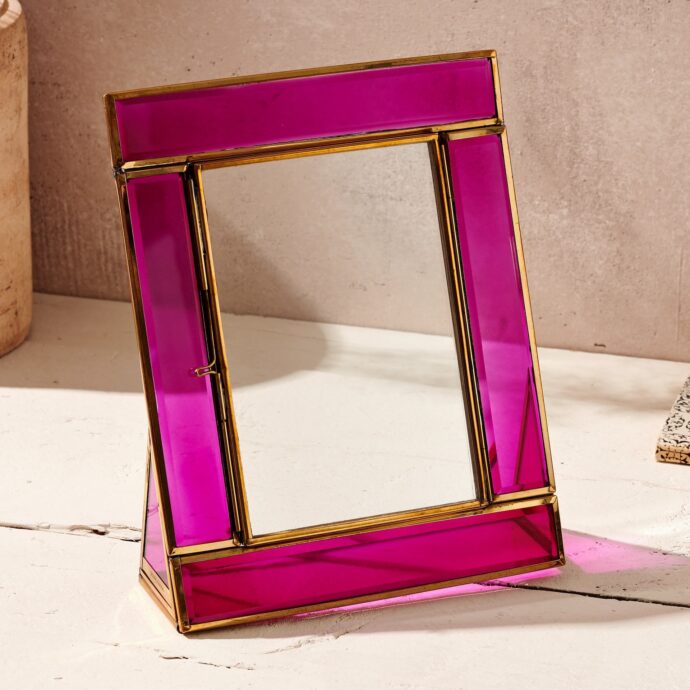 Bonnie Frame Large Ruby Pink in giftbox_01