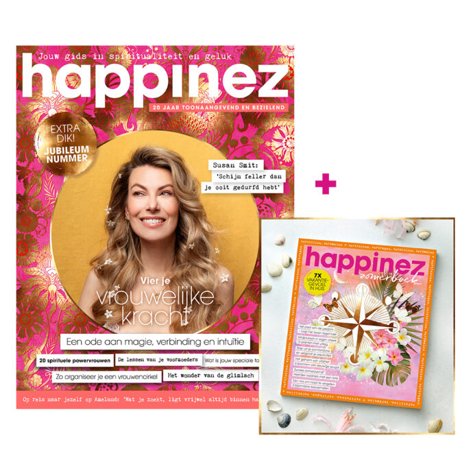 Happinez jubileumnummer + Happinez Zomerboek
