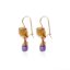 Oorbellen Clover Citrien