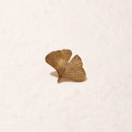 Broche ginkgoblad