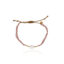 Rozenkwarts armband Emotion goud
