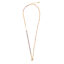 Citrien ketting Feel goud
