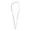 Rozenkwarts ketting Feel goud