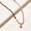 Rozenkwarts ketting Feel goud