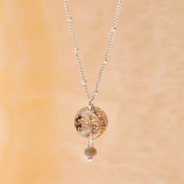 Wassende maan ketting