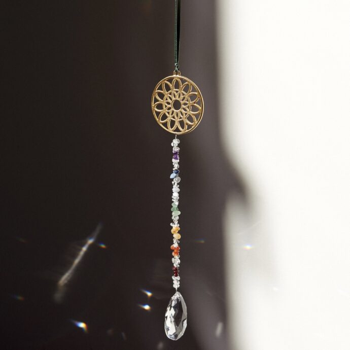 Raamkristal Chakra-Mandala
