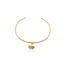 Citrien armband Memory goud