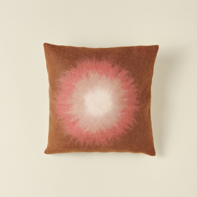 Felt pillow natural