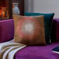 Felt kussen oranje
