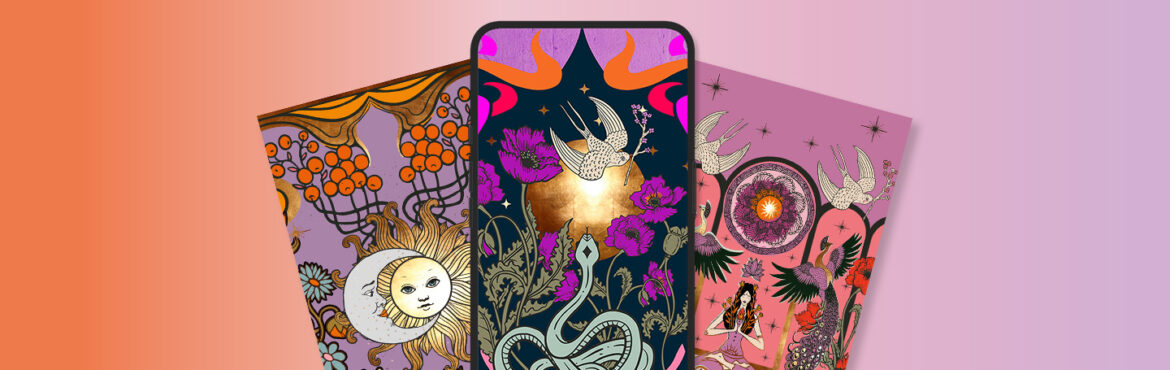 Download gratis: magische telefoonachtergrondjes
