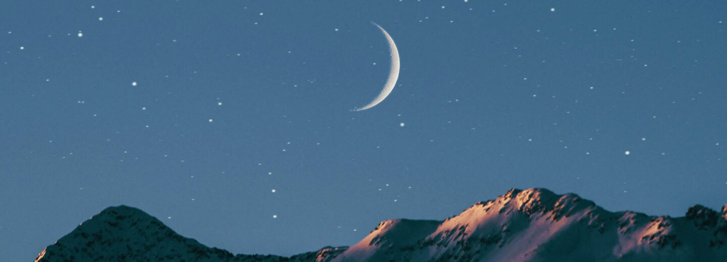 De nieuwe maan van 20 december vraagt je om groots te dromen