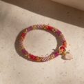 Artistic rozenkwarts armband GC