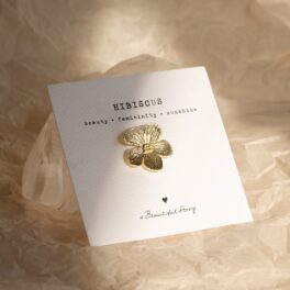 Broche Hibiscus