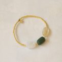 Desirable maansteen aventurijn citrien armband GC
