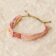 Rozenkwarts armband Field