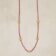 Rozenkwarts ketting Flourish