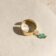 Aventurijn ear cuff Relief