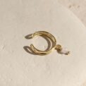 Relief Ear Cuff rozenkwarts GP