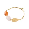 Carneool rozenkwarts citrien armband Desirable