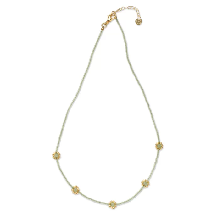 Aventurijn ketting Flourish