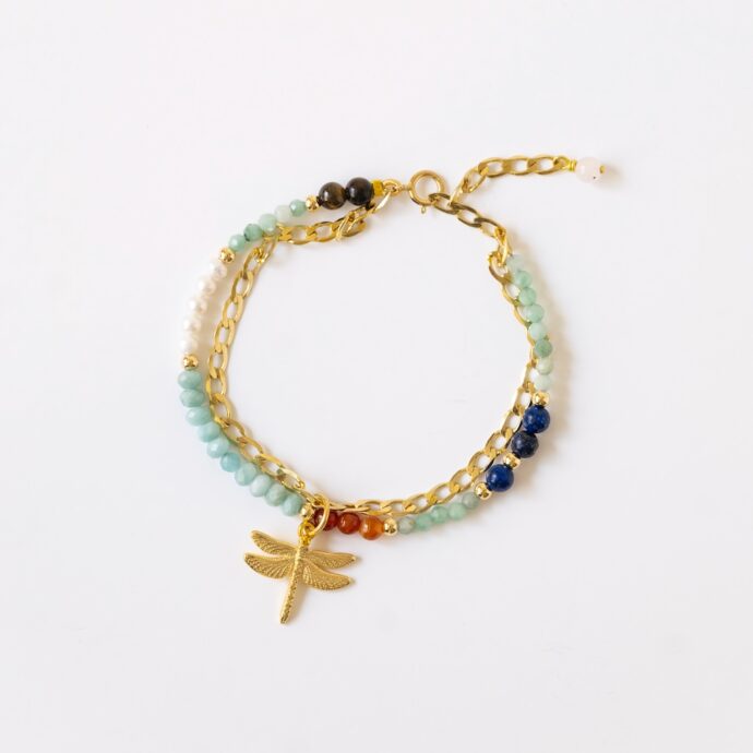 Krachtdieren armband Libel