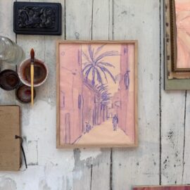 Art print Lilac Medina