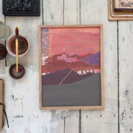 Art print Mountain Glow