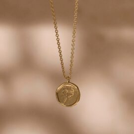 Lucky ketting verguld