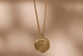 Lucky ketting verguld