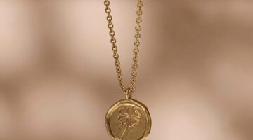 Lucky ketting verguld