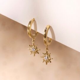 Sunshine hoops verguld