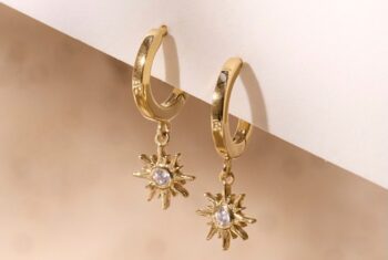 Sunshine hoops verguld