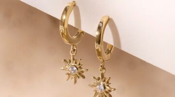 Sunshine hoops verguld