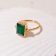 Groene onyx ring Incredible