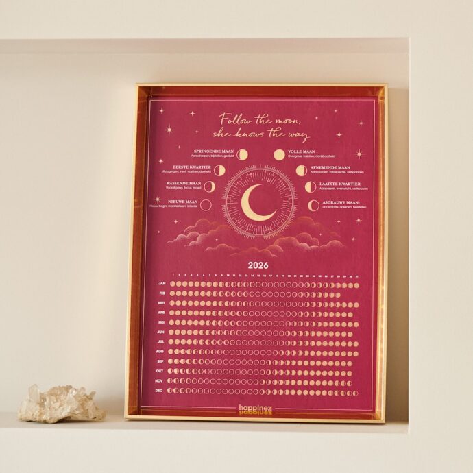 Happinez Maankalender 2026