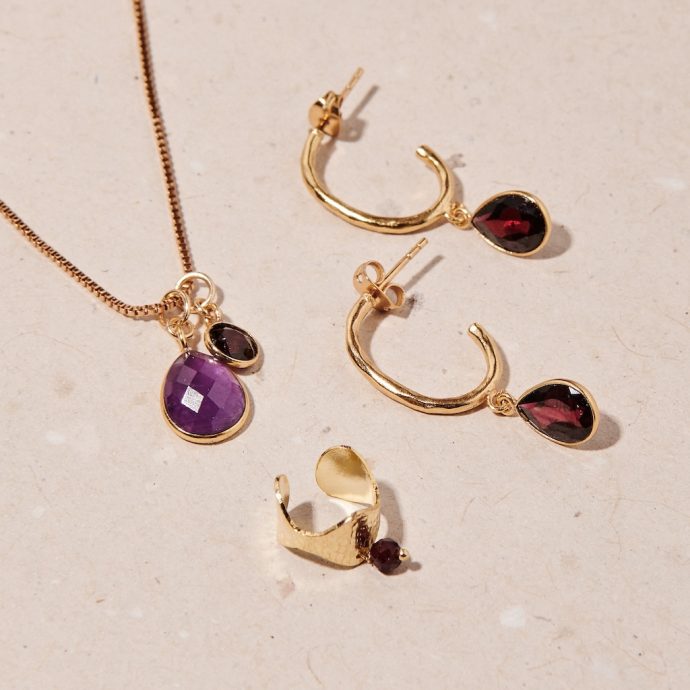 granaat sieraden 2