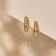 Tides Hoops verguld small