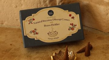 Giftset wierookkegeltjes mango