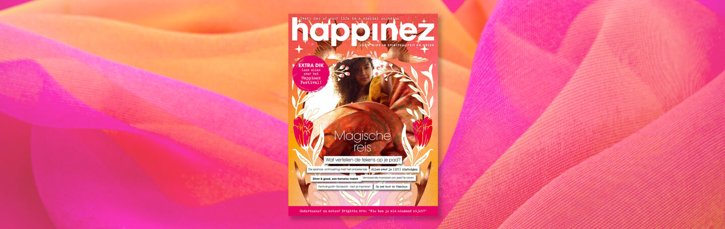 Happinez ‘een magische reis’ ligt nu in de winkel