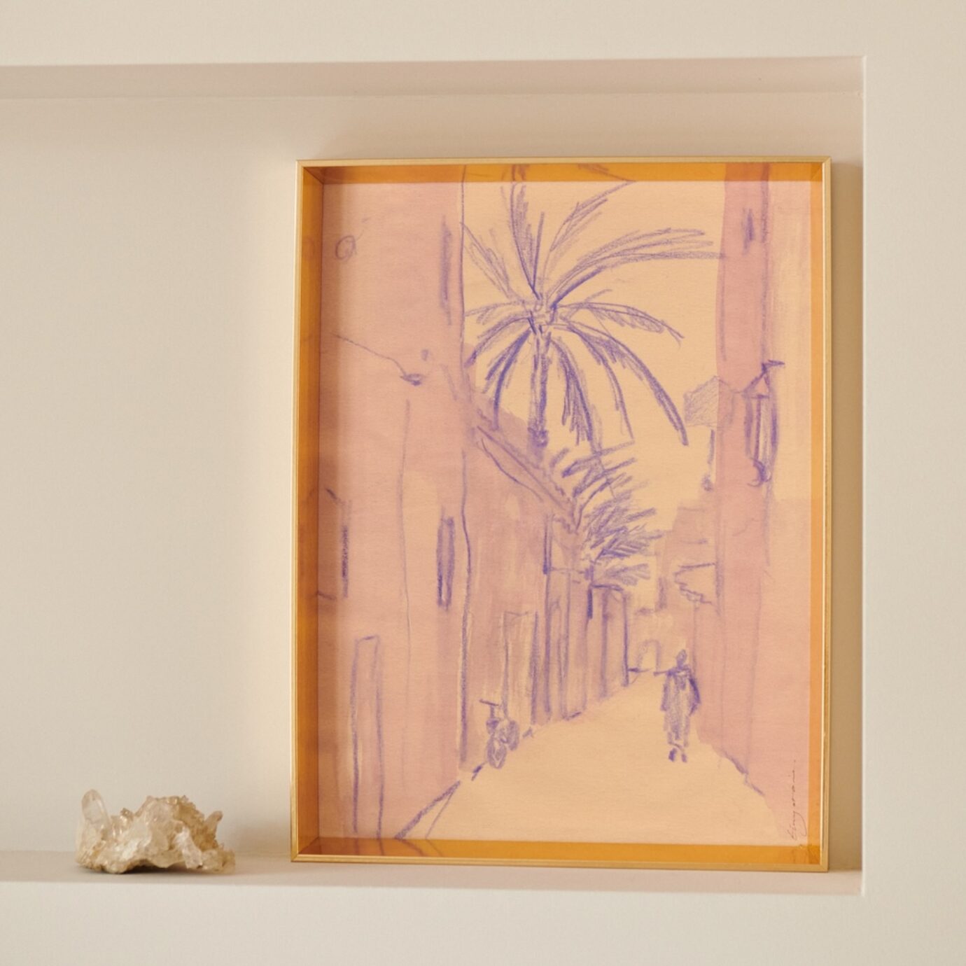 Art print Lilac Medina - Happinez