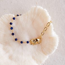 Lapis lazuli armband Thinking