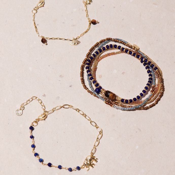 Lapis lazuli tijgeroog armband Experience & Lapis lazuli armband Thinking & Tijgeroog armband Charmed_01