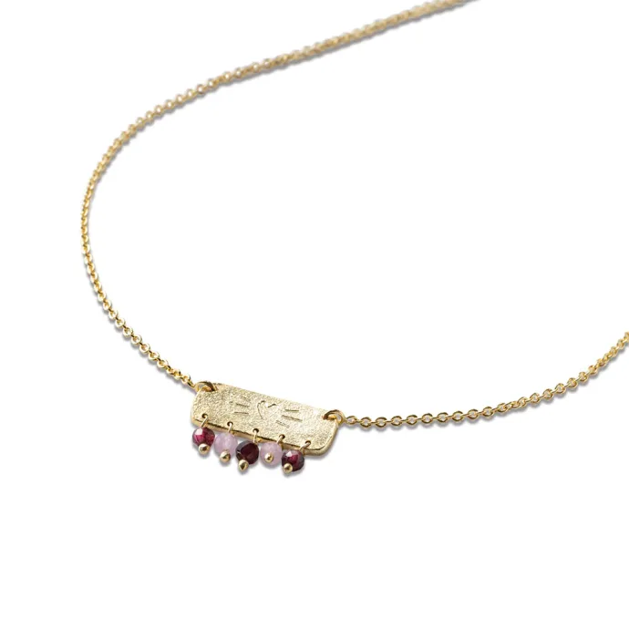 granaat rozenkwarts ketting sanity 2