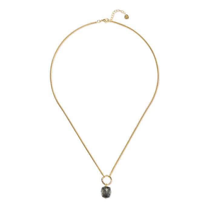 labradoriet ketting awareness