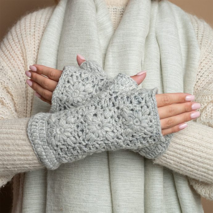 Handwarmers Ama lichtgrijs